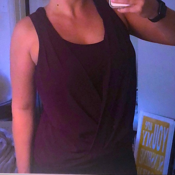 Express || Mixed Media Tank || Size M - Picture 1 of 6